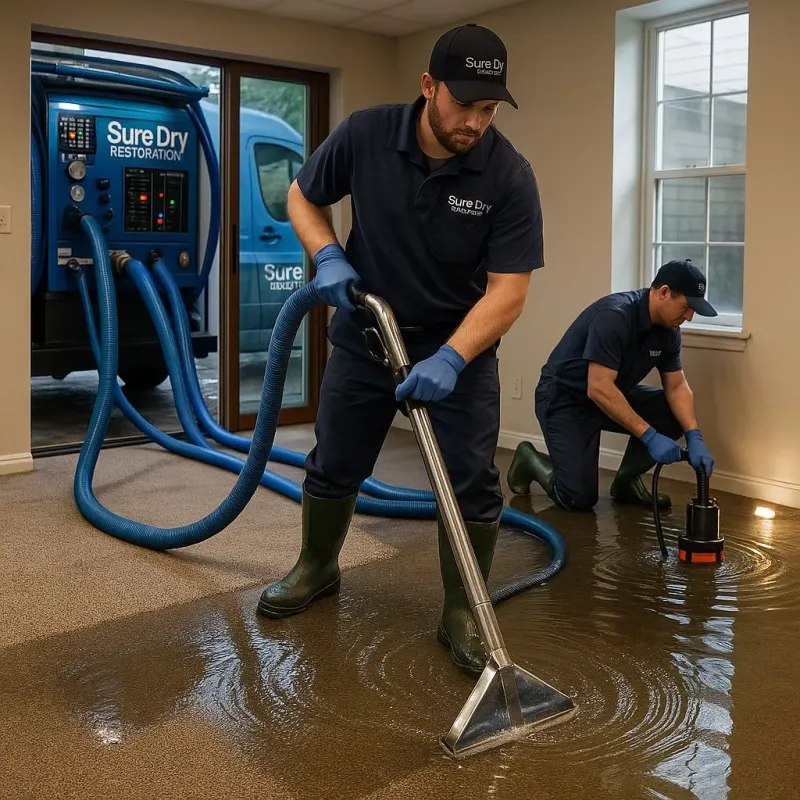 Water Extraction and Removal process in Breckenridge, MN